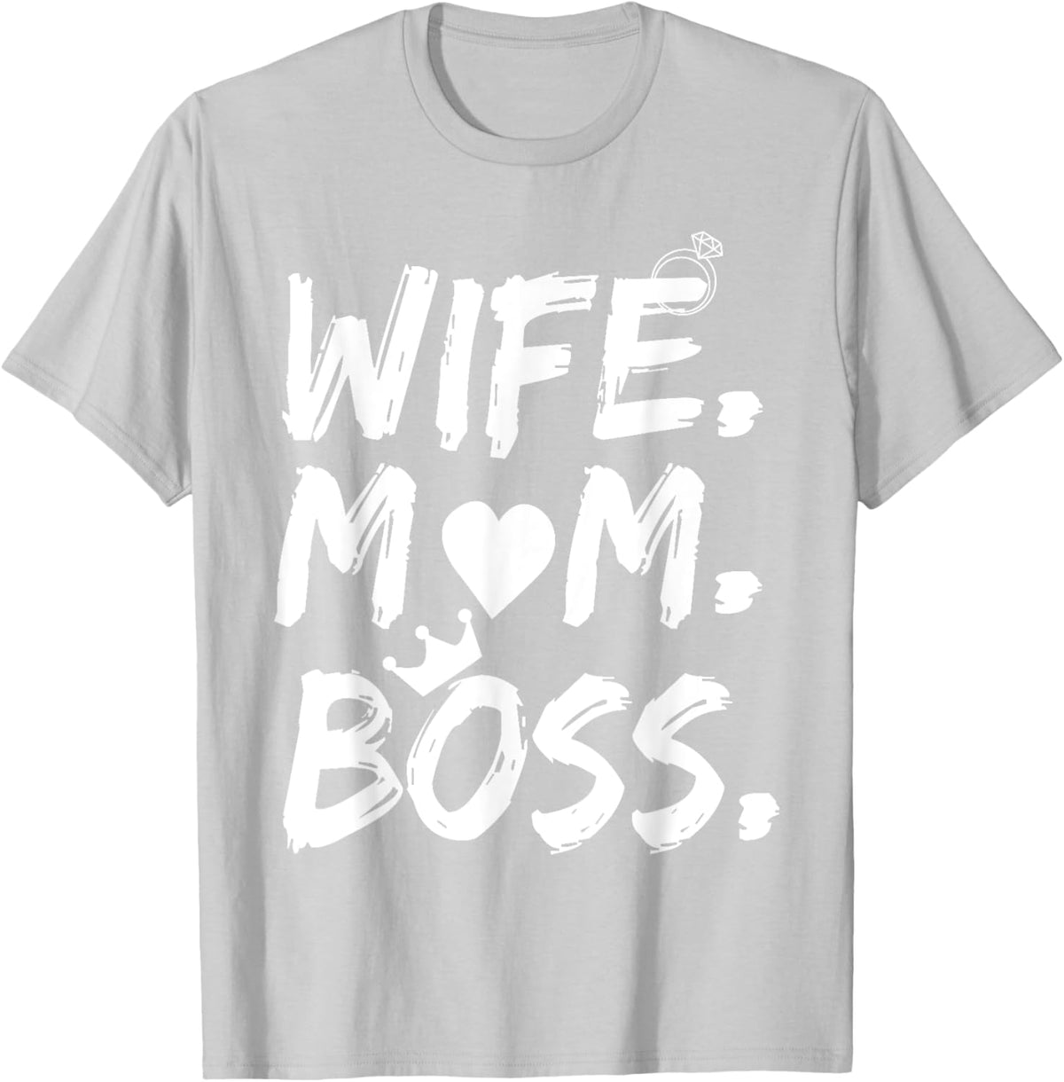T-shirt for Wife Mom Boss Funny Mother&#39;s Day Mother Shirt