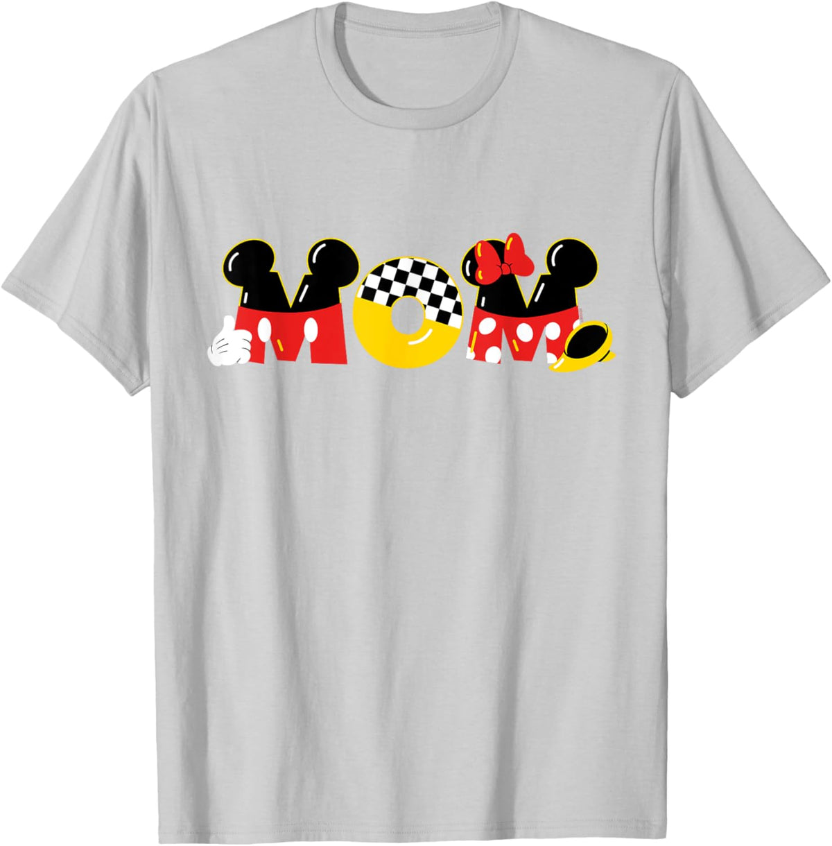 Disney Mickey Mouse &amp; Minnie Mouse Mom Mother\u2019s Day Birthday Mother Shirt
