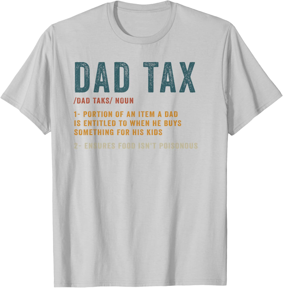 Vintage Dad Tax Definition Men Funny Father&#39;s Day