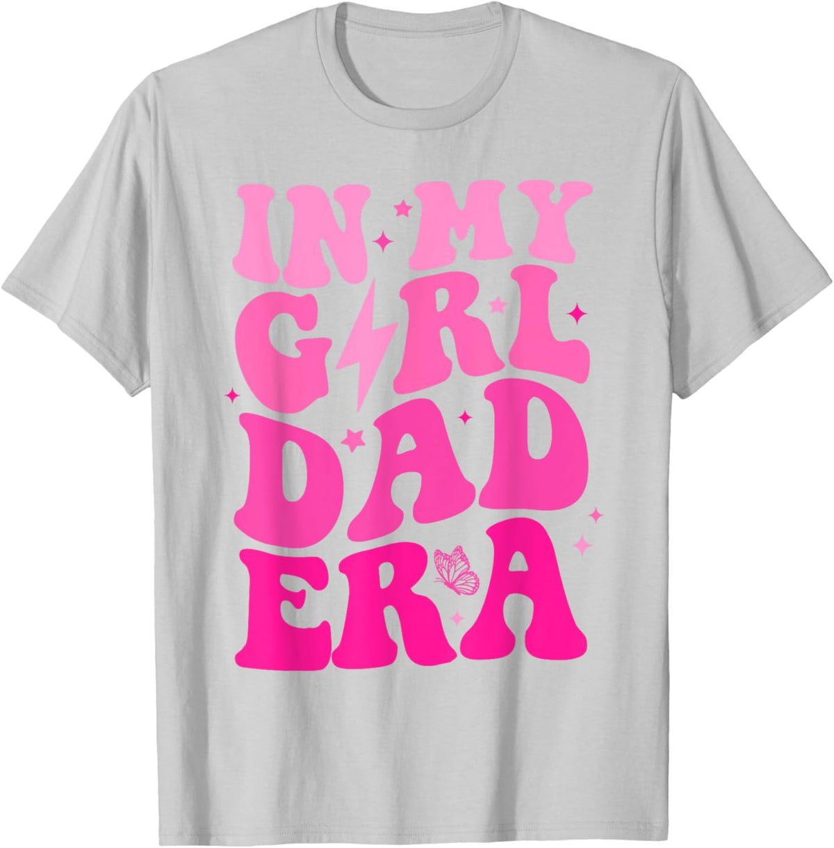In My Dad Era Girl Groovy Retro Papa Fathers Day