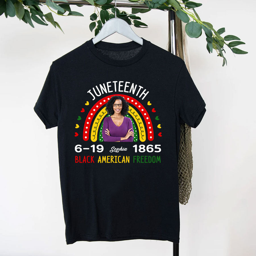 Personalized Shirt - Juneteenth T Shirt, Black Women&#39;s Juneteenth t shirt, Juneteenth shirt ideas, Black History Gift For Black Woman