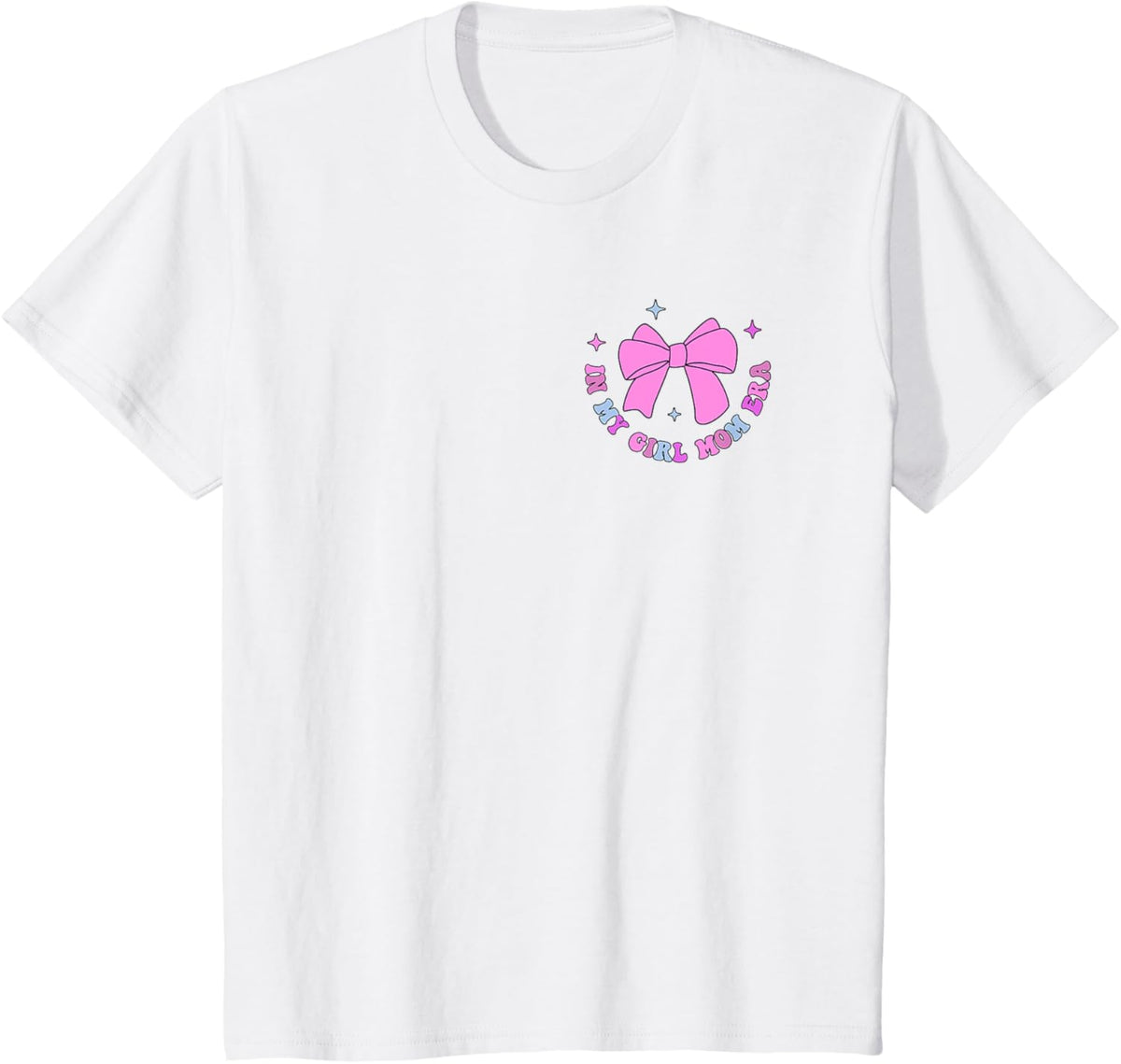 In My Era Mom Groovy Ribbon Girls Mother&#39;s Day