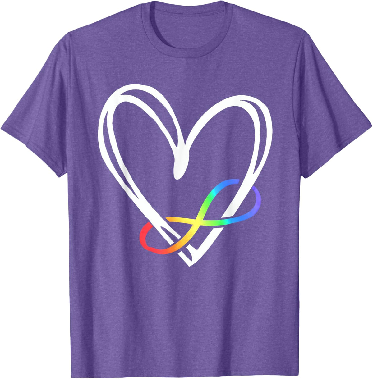 Infinity Heart Autism Awareness Love Needs No Words Tie Dye