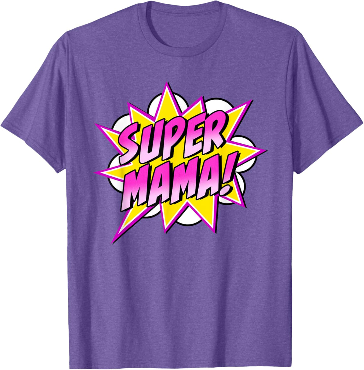 Super Mama Comic Book Superhero Mother&#39;s Day