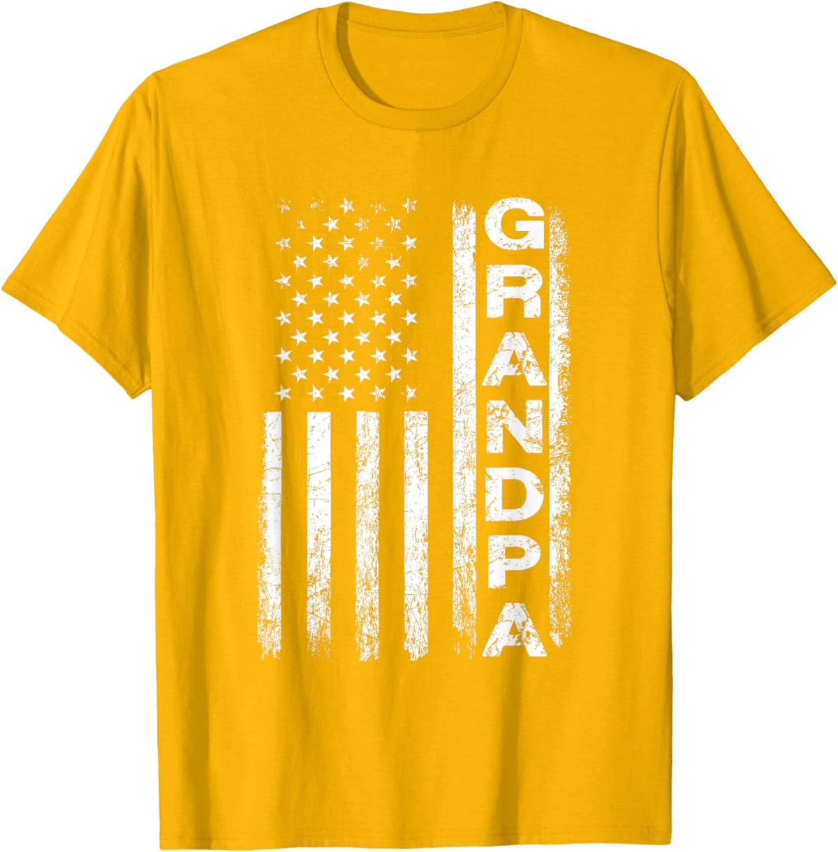 Grandpa Vintage American Flag Father&#39;s Day 4th of July Papa