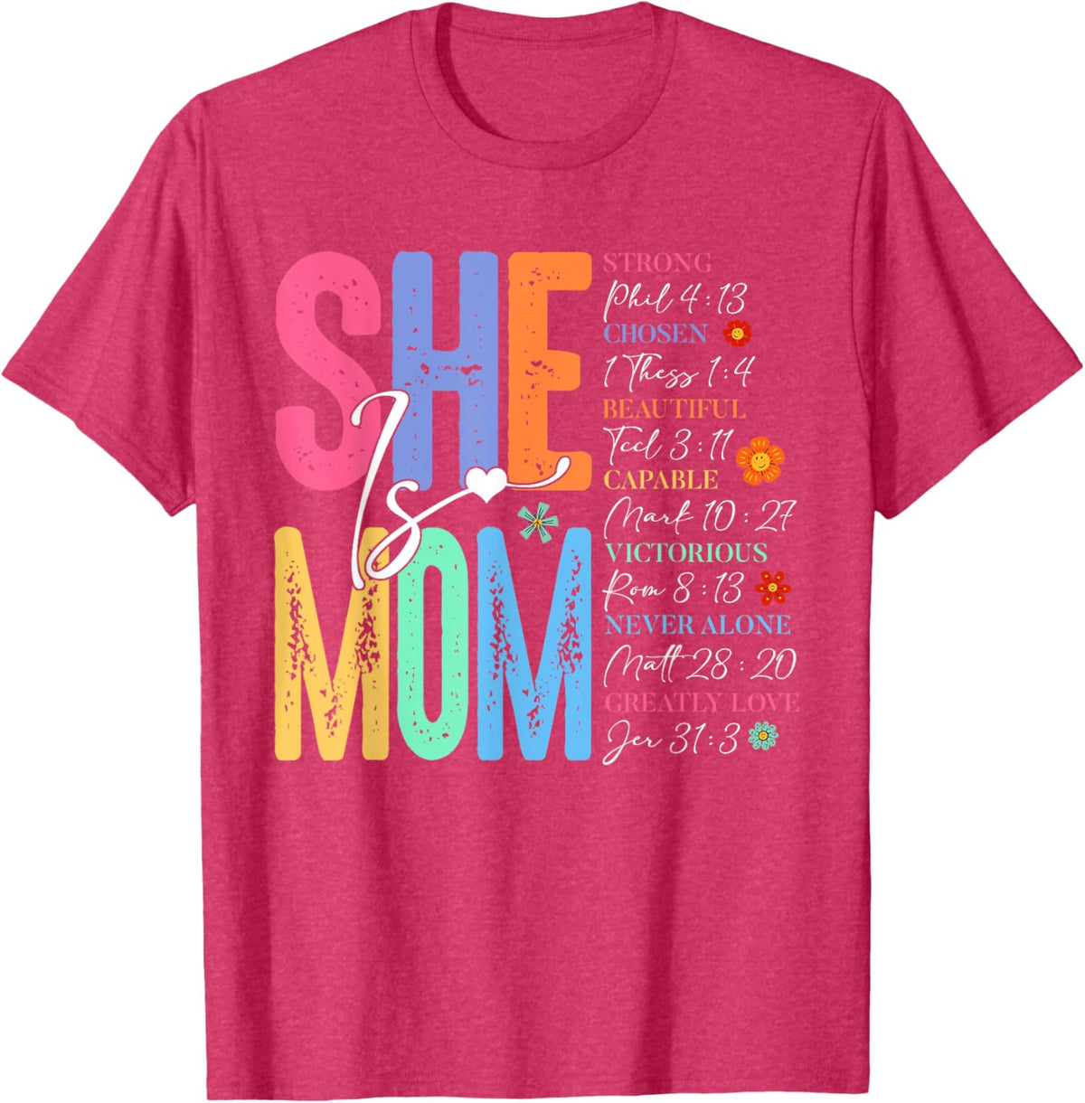 She Is Mom Christian Mother&#39;s Day Jesus Mama Religious Women