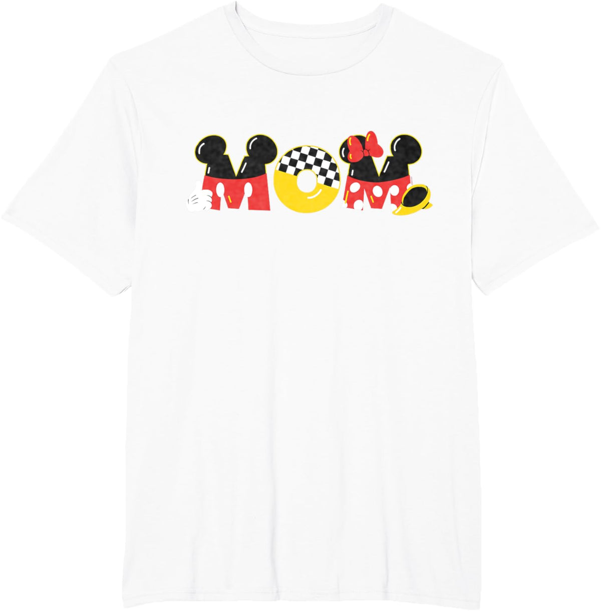 Disney Mickey Mouse &amp; Minnie Mouse Mom Mother\u2019s Day Birthday Mother Shirt