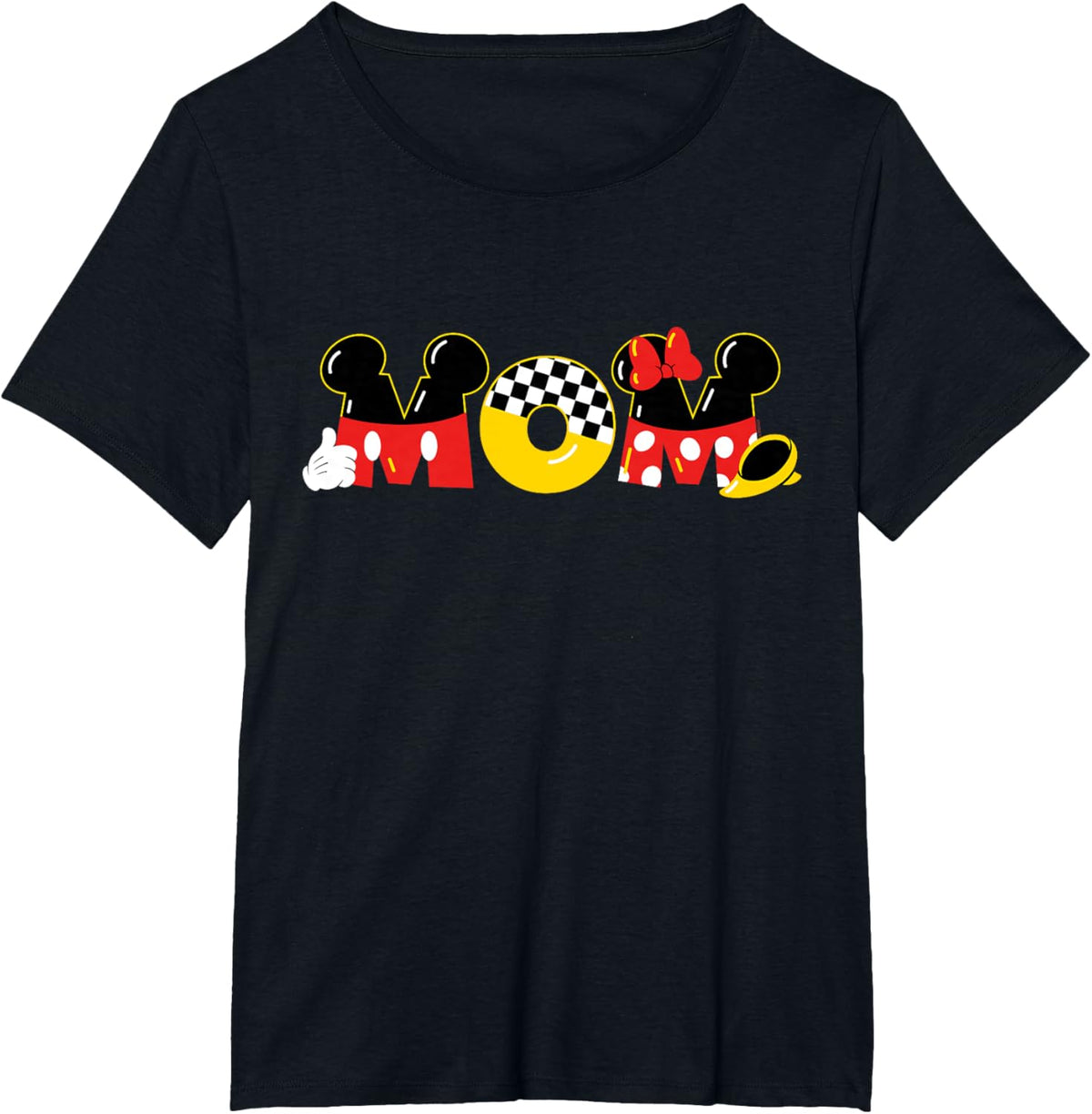 Disney Mickey Mouse &amp; Minnie Mouse Mom Mother\u2019s Day Birthday Mother Shirt