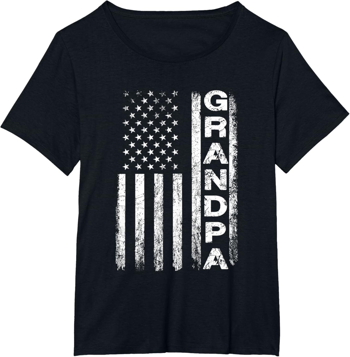 Grandpa Vintage American Flag Father&#39;s Day 4th of July Papa