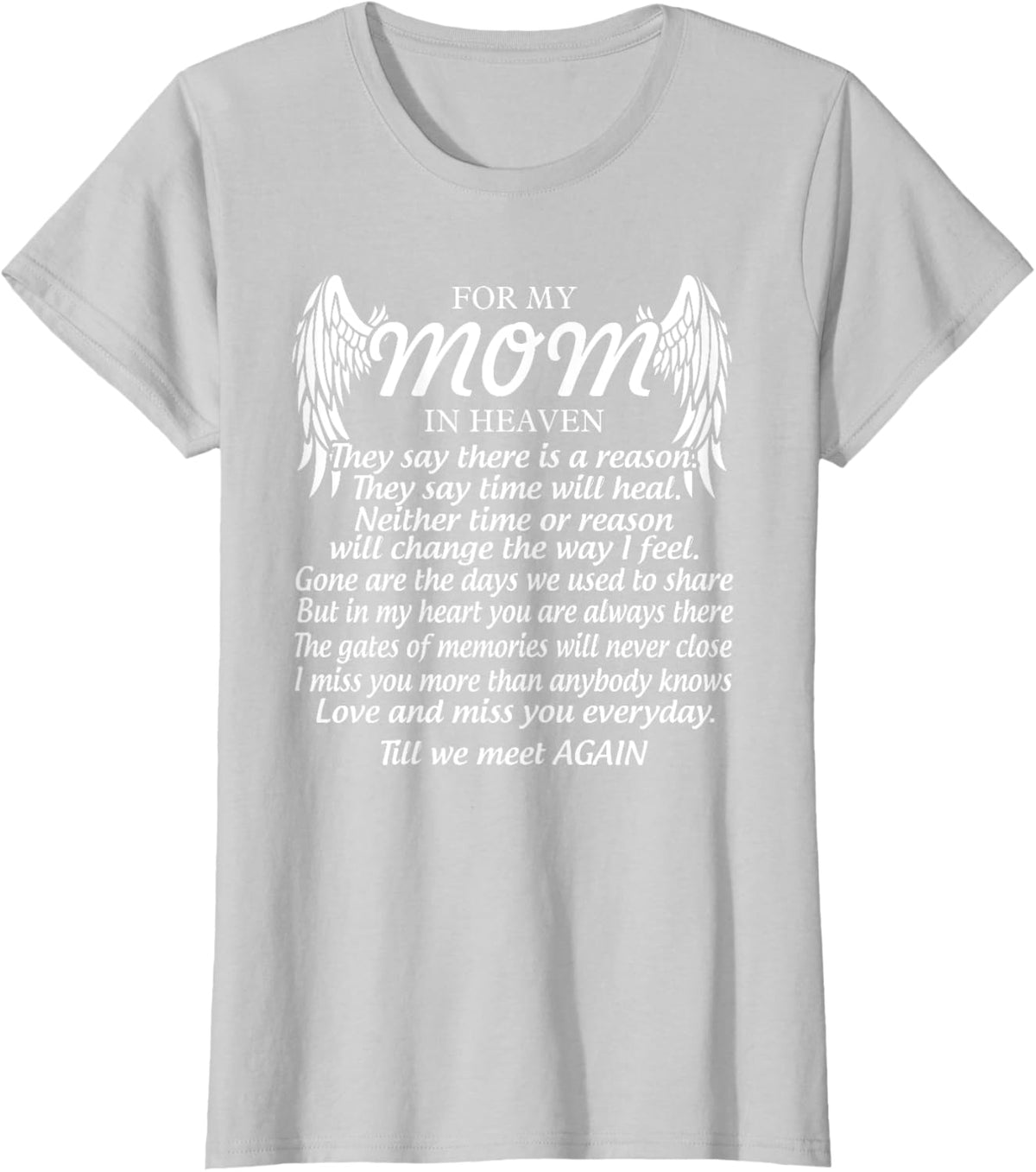 For My Mom In Heaven Love My Mom So Much Missing Mother Day