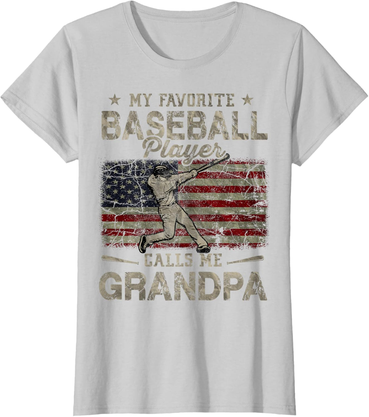 My Favorite Baseball Player Calls Me Grandpa Father&#39;s Day