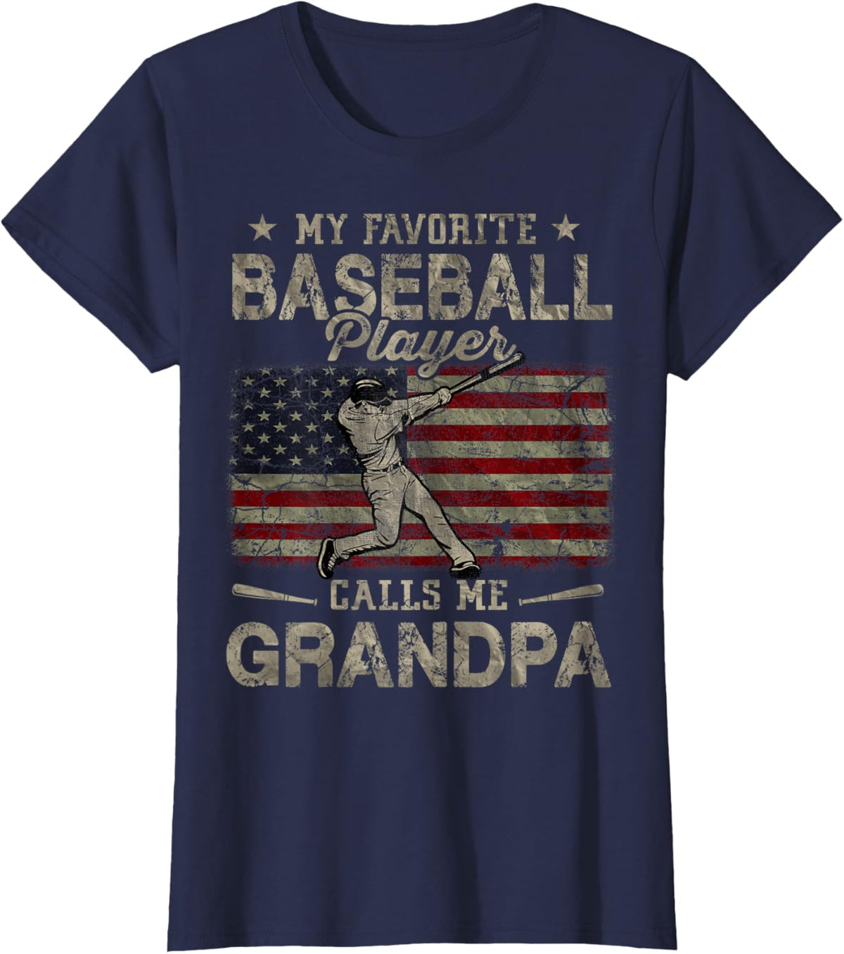 My Favorite Baseball Player Calls Me Grandpa Father&#39;s Day