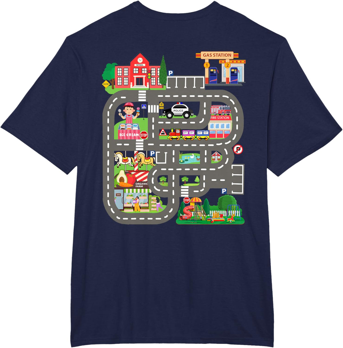 Kids Play Cars on Dad&#39;s Back Funny Father&#39;s Day Race Track