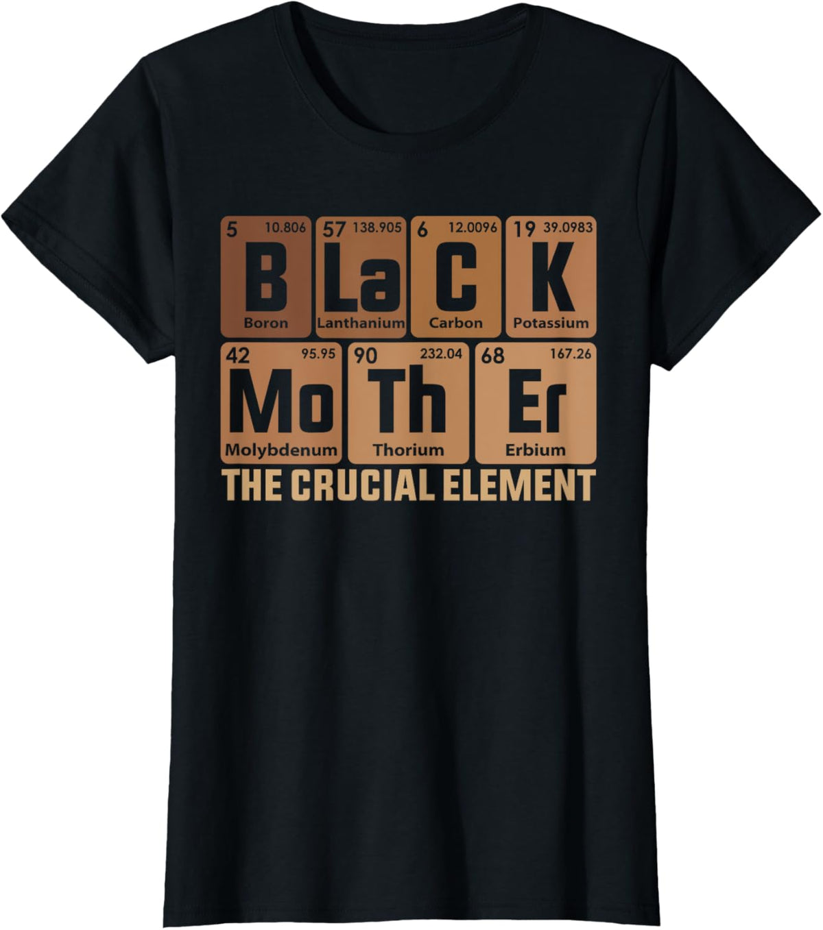 Black Mother Crucial Element Mother&#39;s Day Funny Black Mom