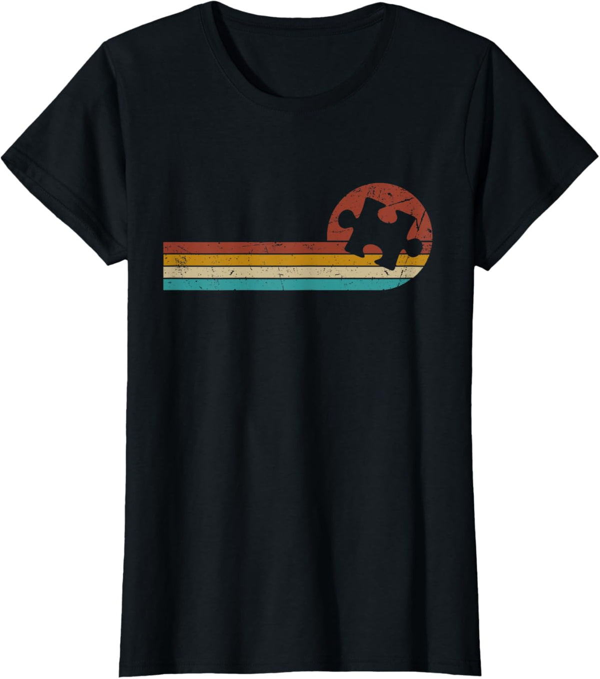 Vintage Autism Puzzle Mom Dad Autism Awareness