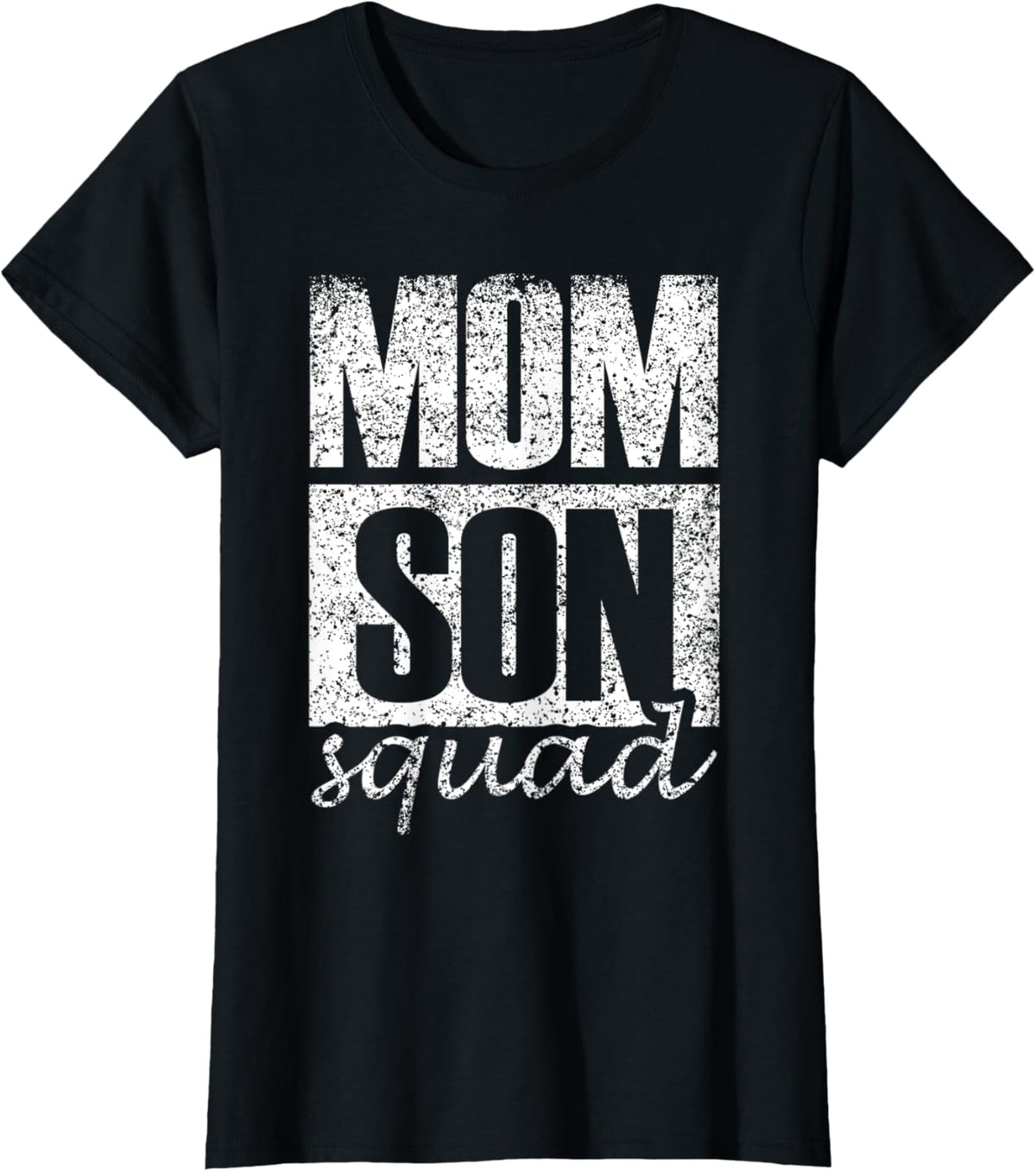 Mama Mom Son Mothers Day Love Mama Mommy Son Squad Mother&#39;s Day Matching Mom Sons Mother Son T-Shirt, Small, Black