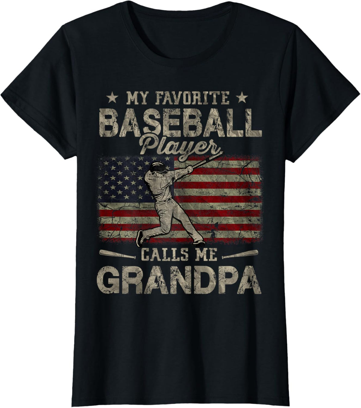 My Favorite Baseball Player Calls Me Grandpa Father&#39;s Day