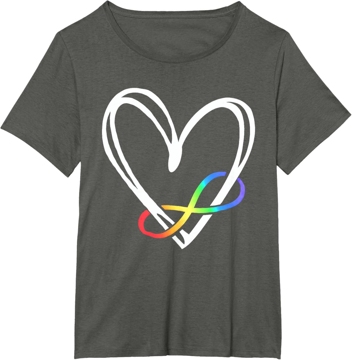 Infinity Heart Autism Awareness Love Needs No Words Tie Dye