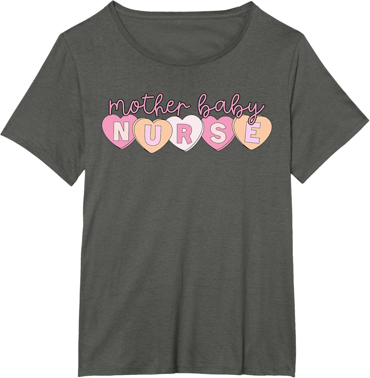 Mother Baby Nurse Hearts Valentine OBGYN Postpartum Nursing