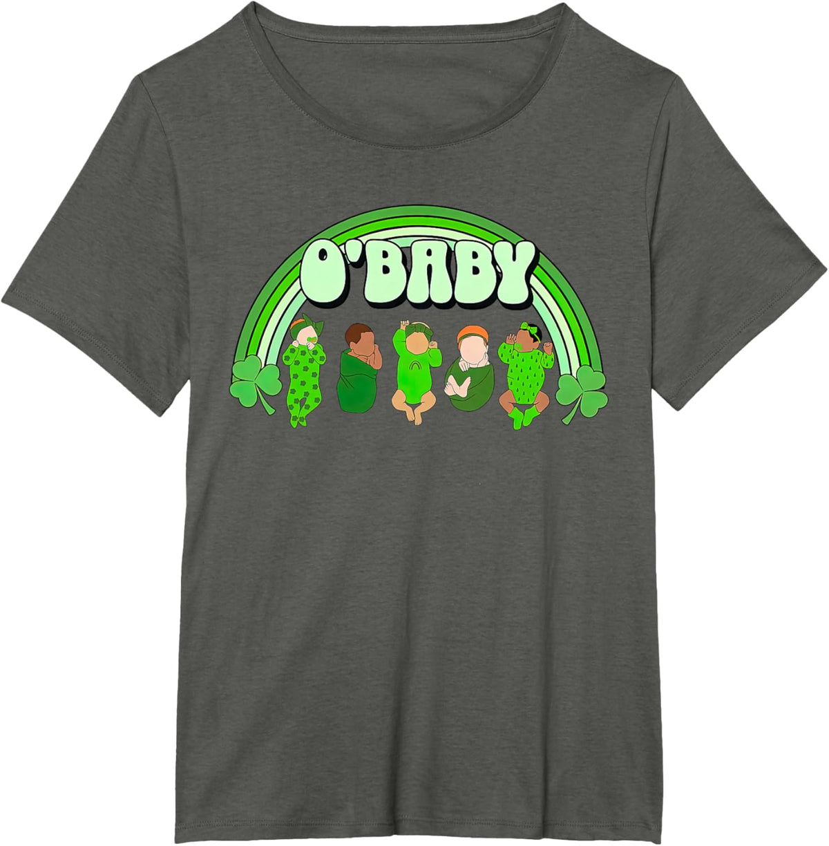 Rainbow Labor And Delivery Nurse Saint Patrick&#39;s Day NICU