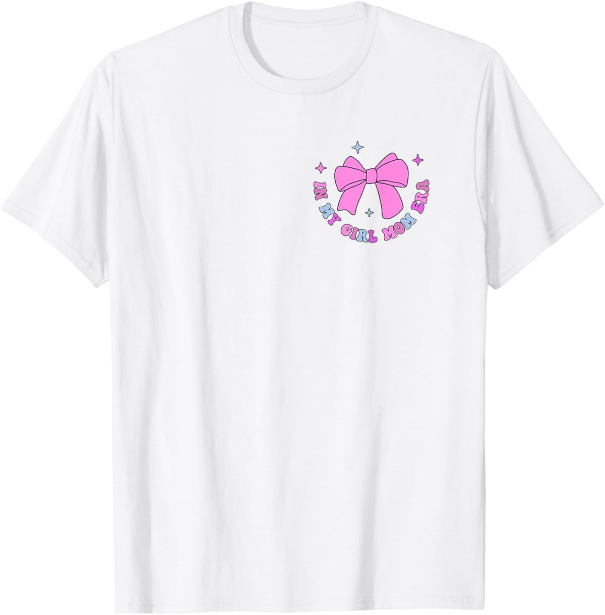 In My Era Mom Groovy Ribbon Girls Mother&#39;s Day