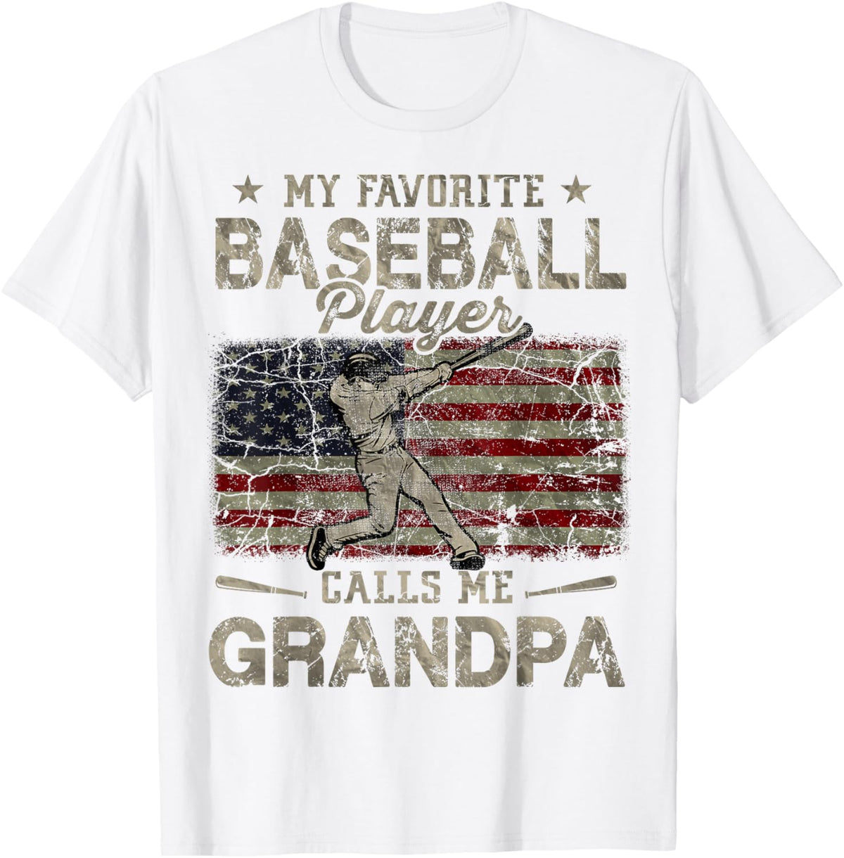 My Favorite Baseball Player Calls Me Grandpa Father&#39;s Day
