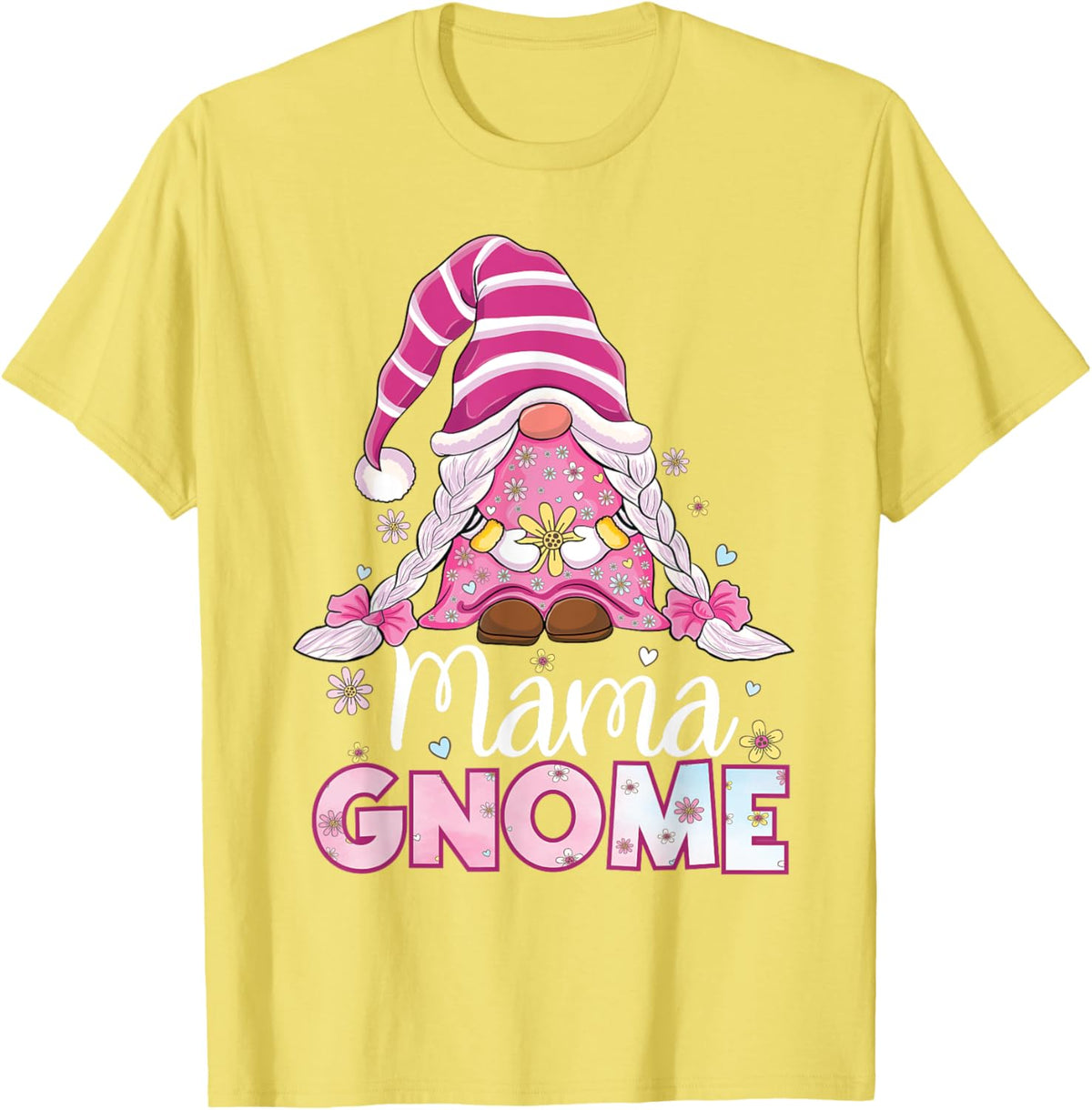 Flower For Mom Gnomies Cute Gnome Mom Happy Mother&#39;s Day