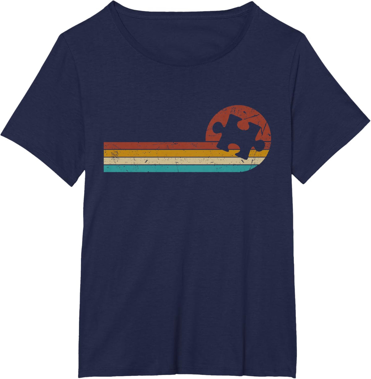 Vintage Autism Puzzle Mom Dad Autism Awareness