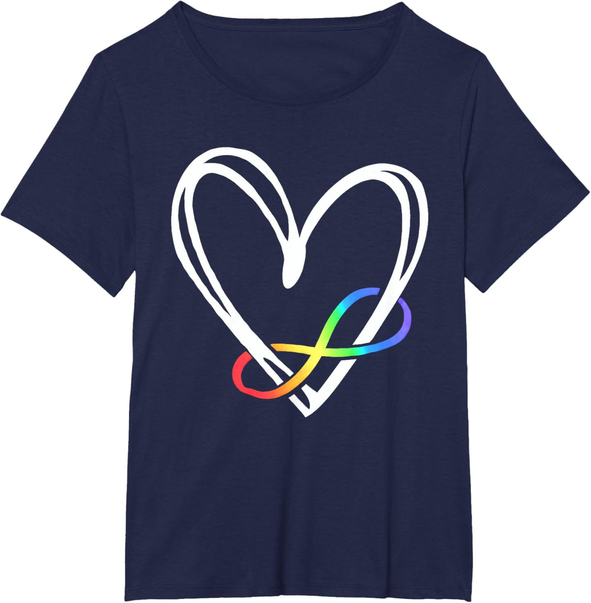 Infinity Heart Autism Awareness Love Needs No Words Tie Dye