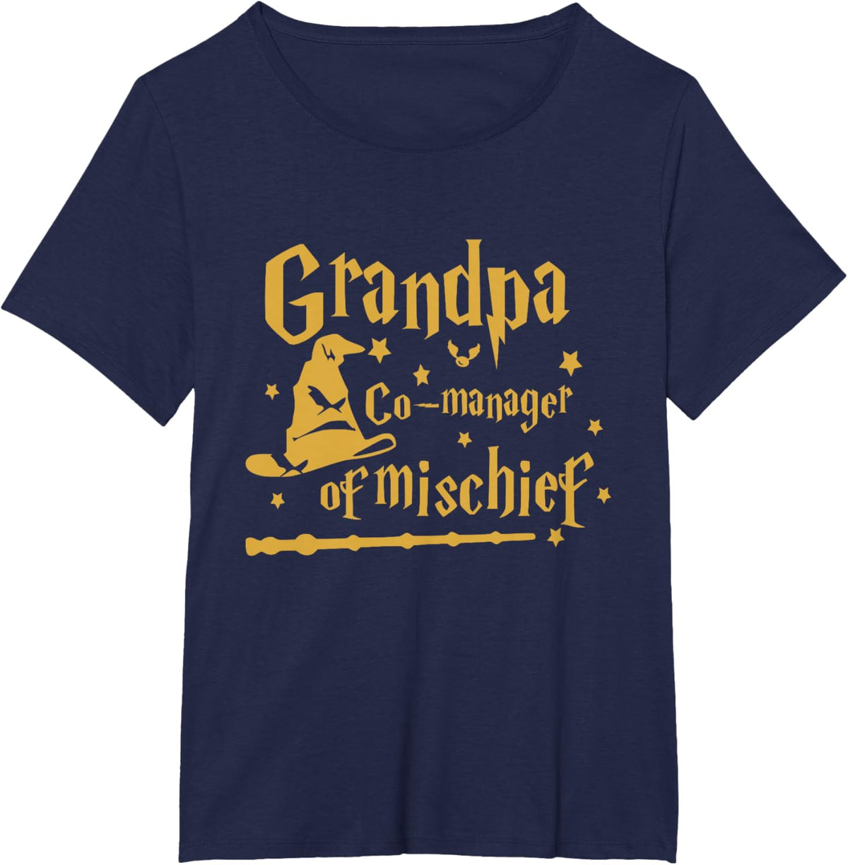 Funny Men Magical Grandpa Manager of Mischief Father&#39;s Day