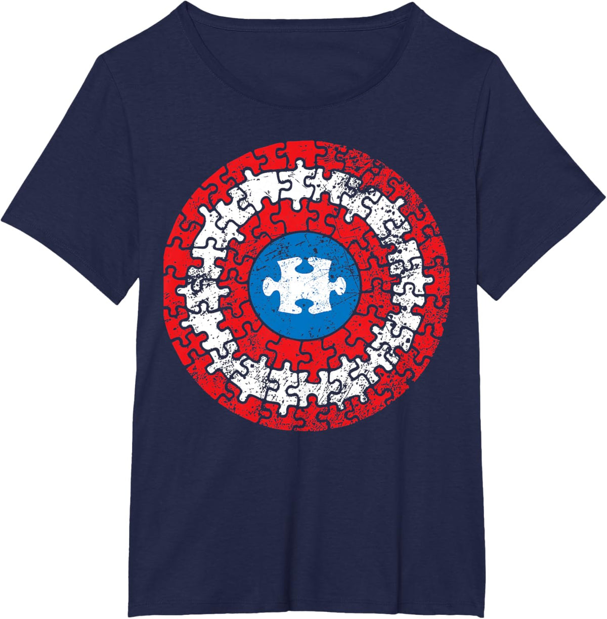 Autism Awareness Captain Shirt Support Autistic Superkid