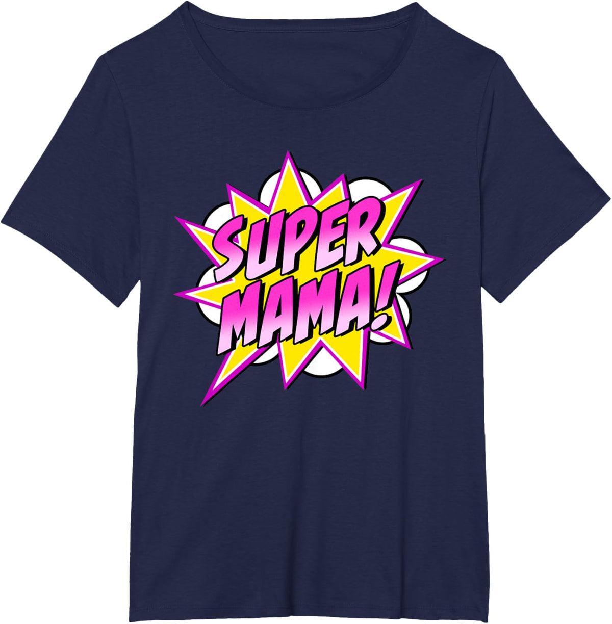 Super Mama Comic Book Superhero Mother&#39;s Day