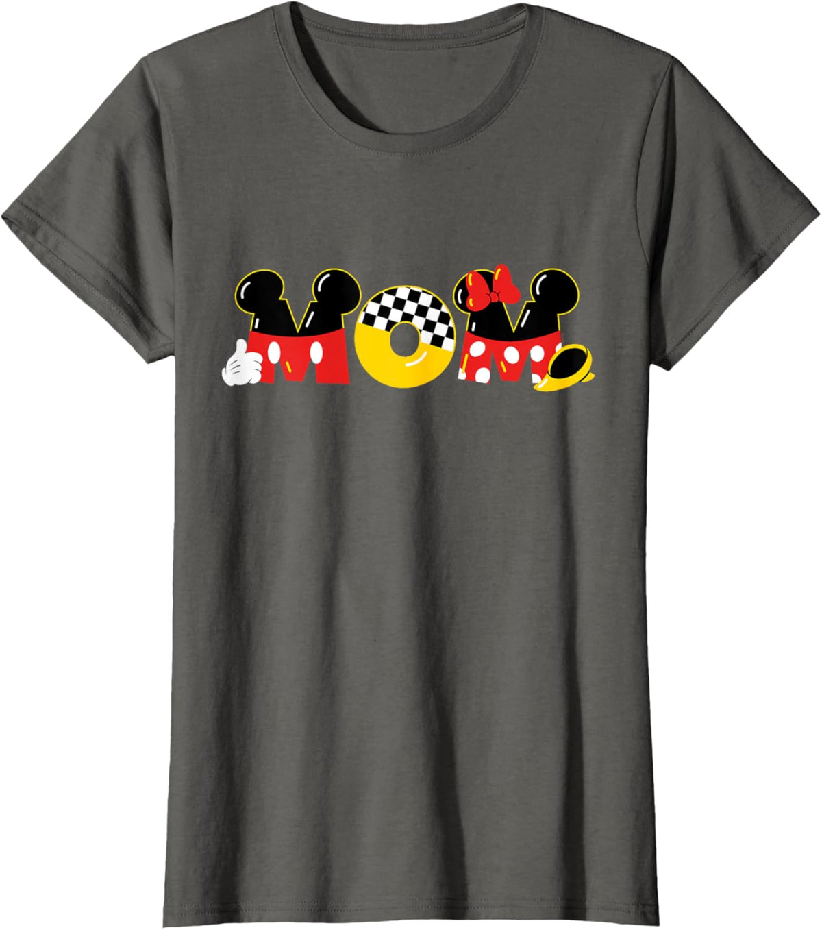 Disney Mickey Mouse &amp; Minnie Mouse Mom Mother\u2019s Day Birthday Mother Shirt