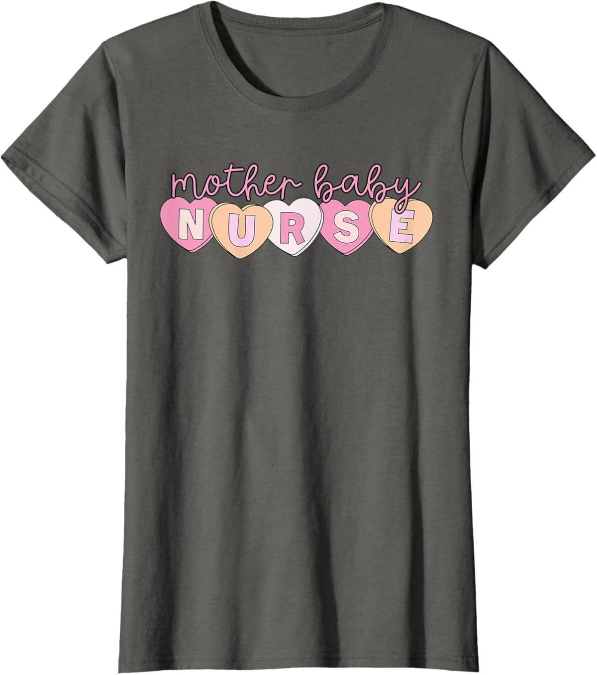 Mother Baby Nurse Hearts Valentine OBGYN Postpartum Nursing
