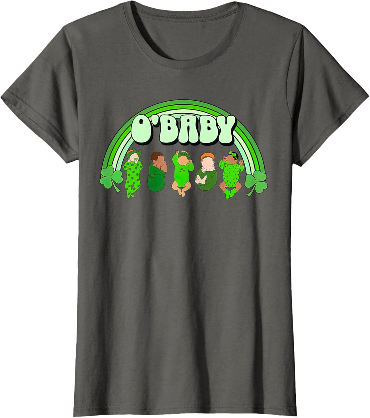 Rainbow Labor And Delivery Nurse Saint Patrick&#39;s Day NICU