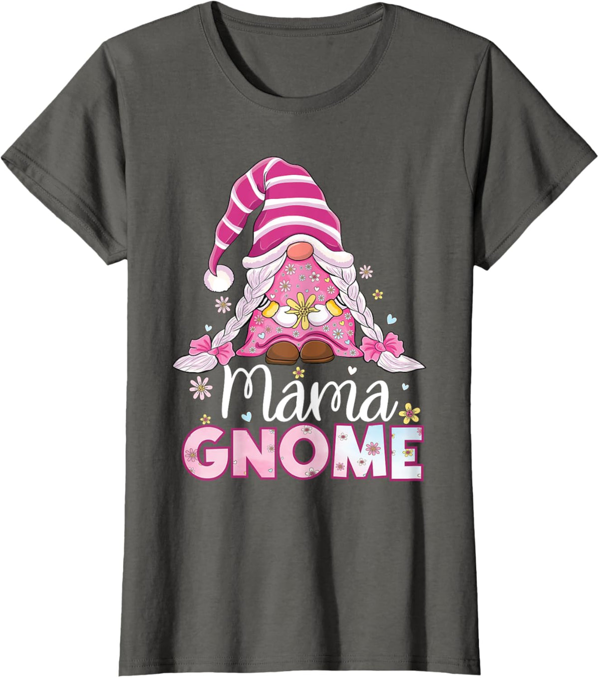 Flower For Mom Gnomies Cute Gnome Mom Happy Mother&#39;s Day