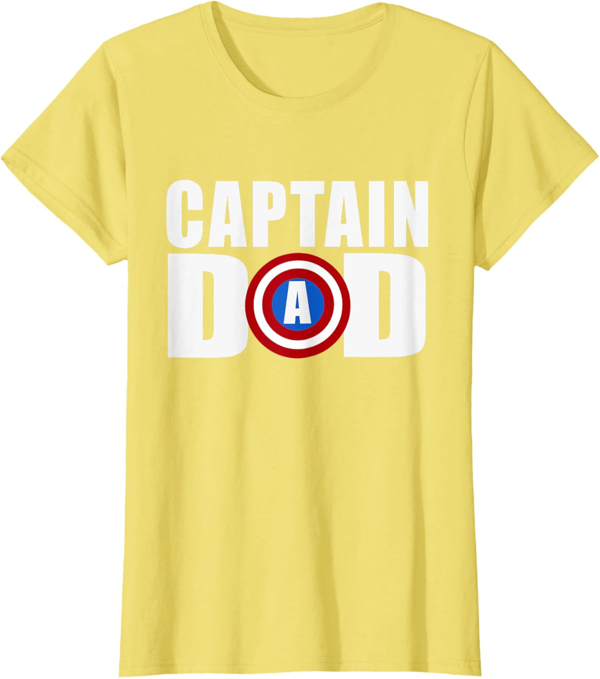 Funny Super Captain Dad Superhero Fathers Day