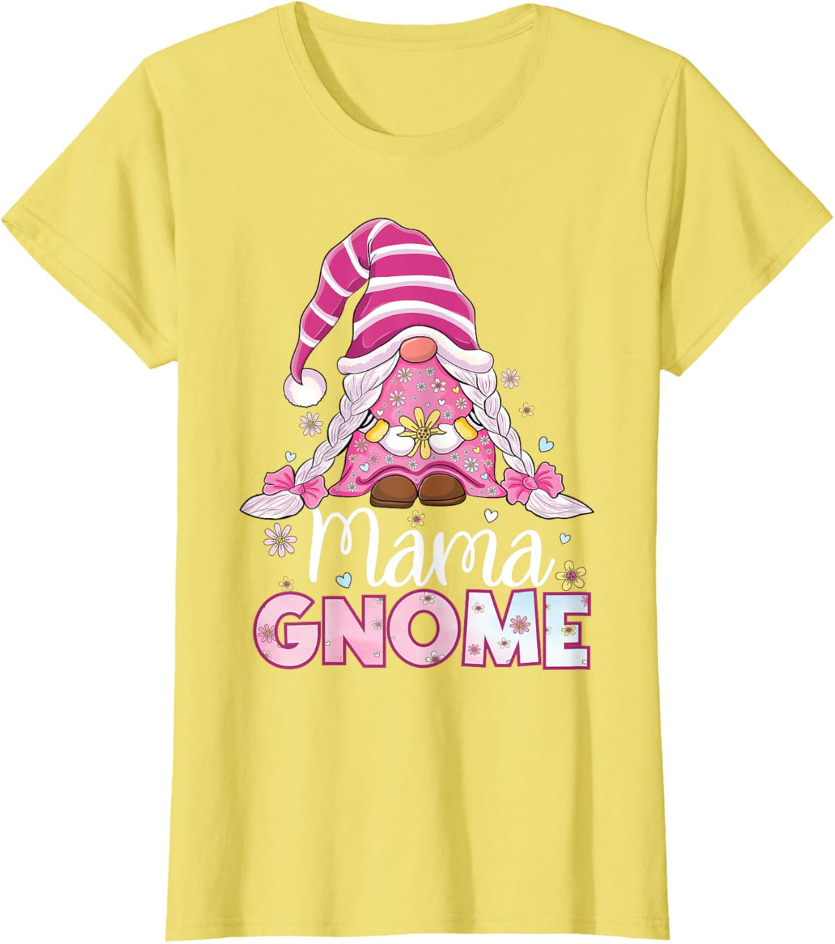 Flower For Mom Gnomies Cute Gnome Mom Happy Mother&#39;s Day