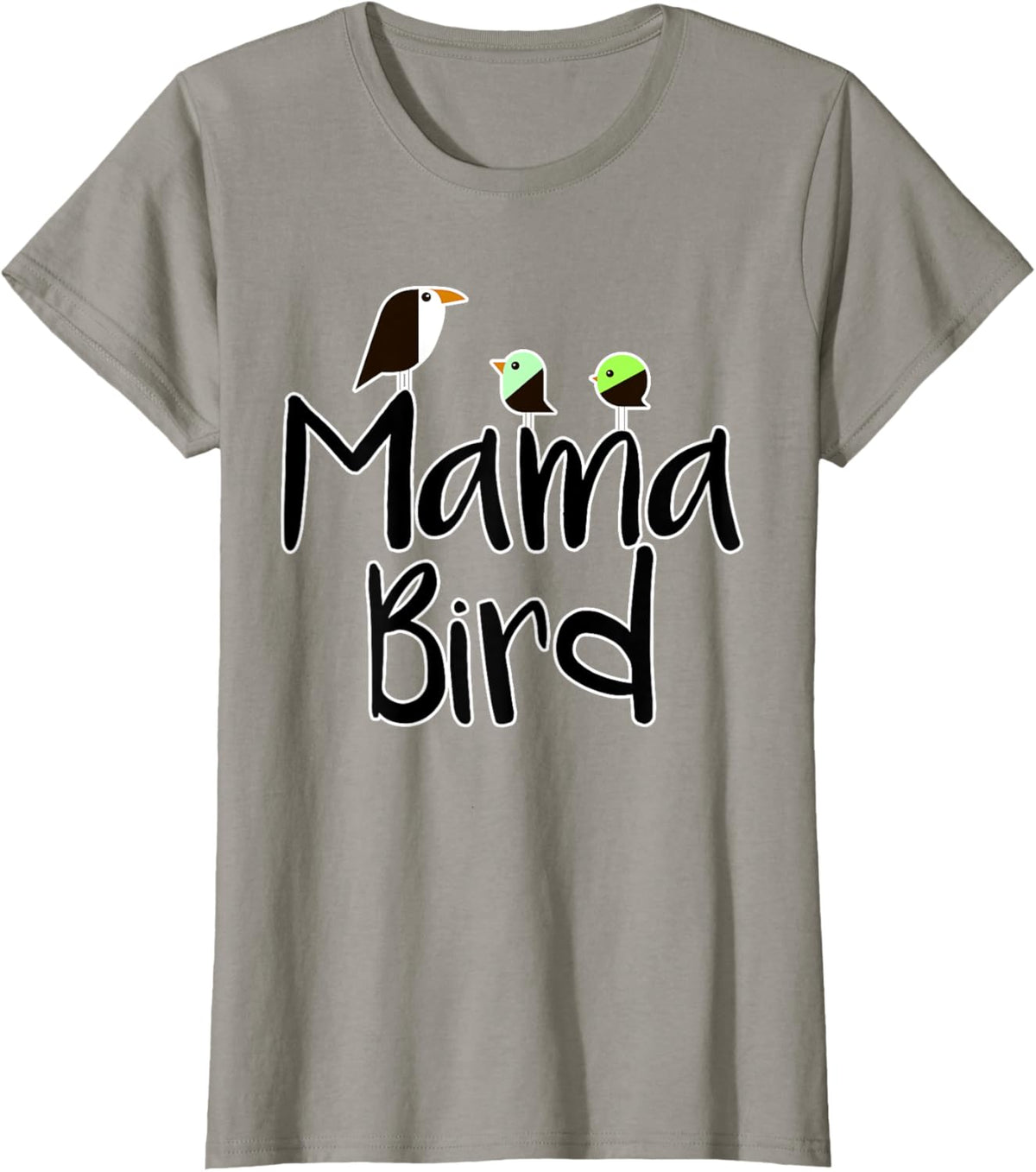 Mother&#39;s Day Mama Bird T-shirt Mom Tee