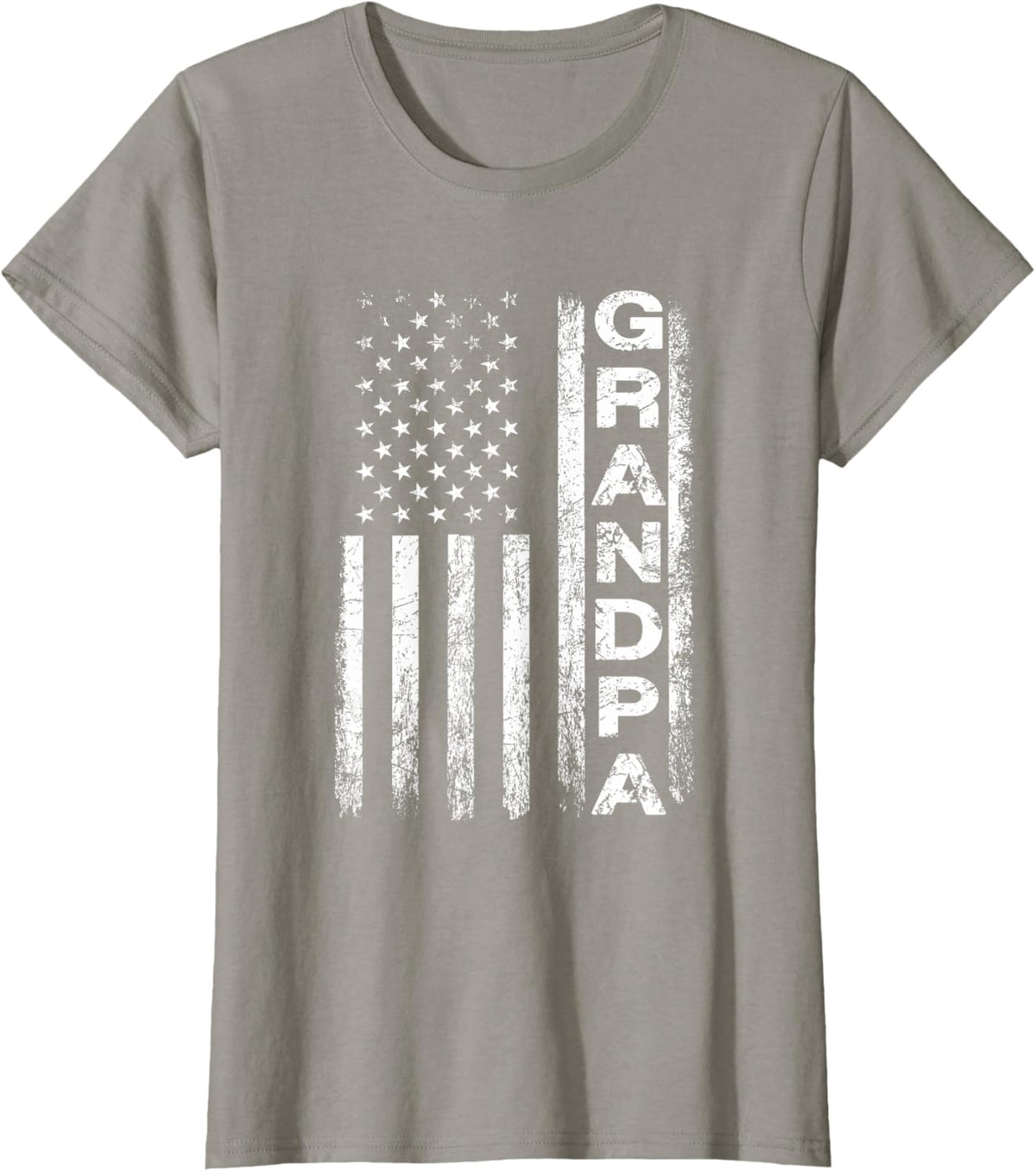 Grandpa Vintage American Flag Father&#39;s Day 4th of July Papa