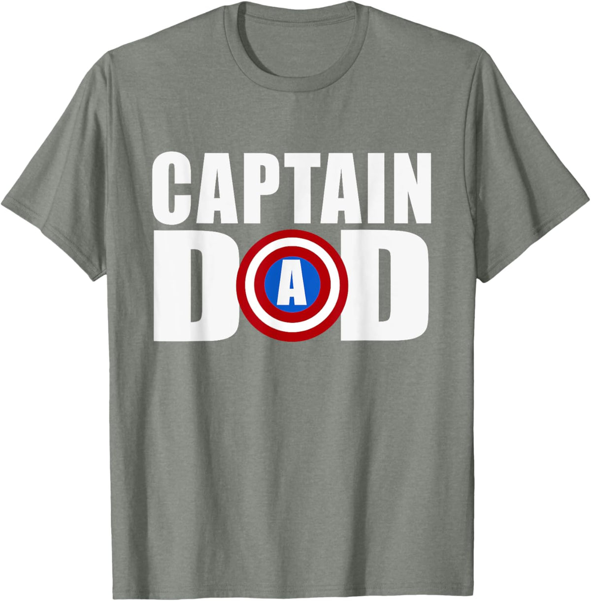 Funny Super Captain Dad Superhero Fathers Day