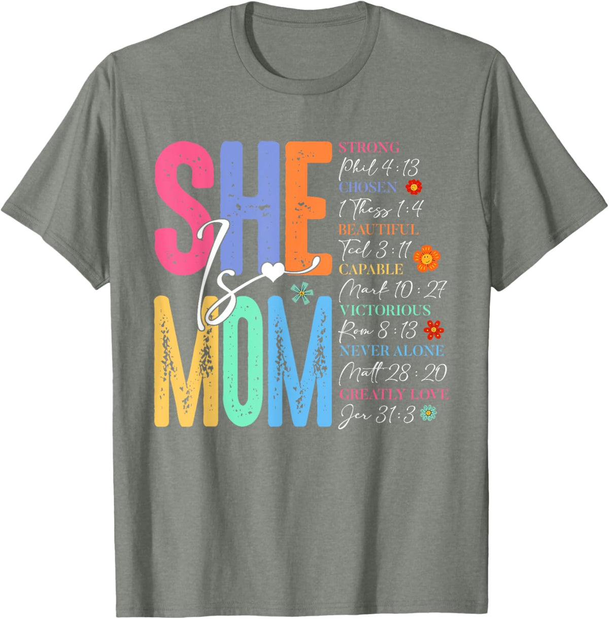 She Is Mom Christian Mother&#39;s Day Jesus Mama Religious Women