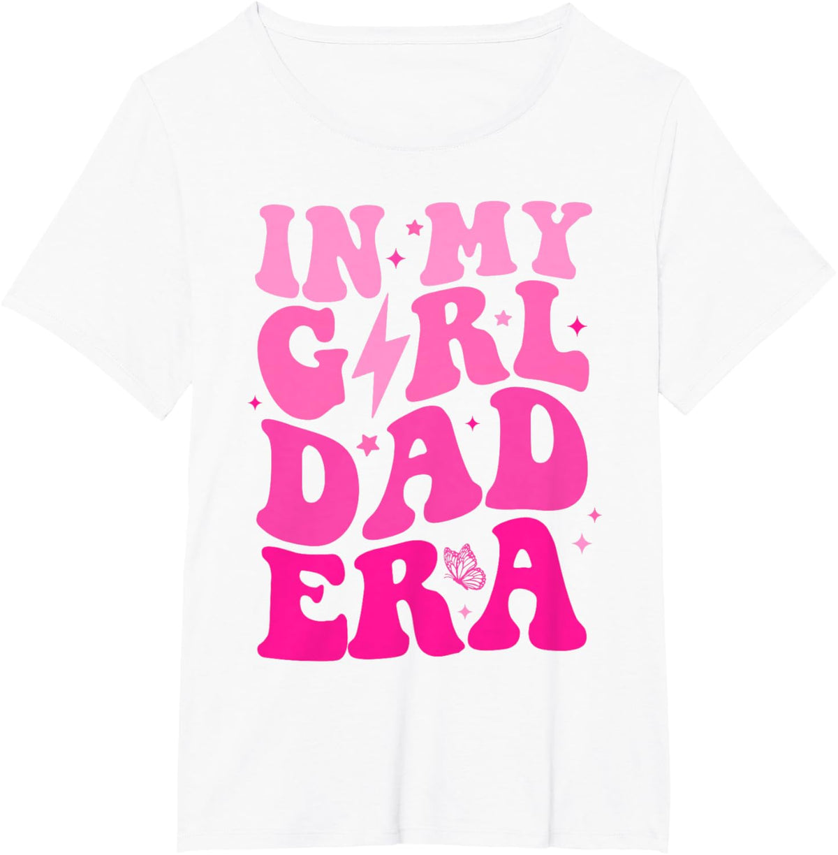 In My Dad Era Girl Groovy Retro Papa Fathers Day