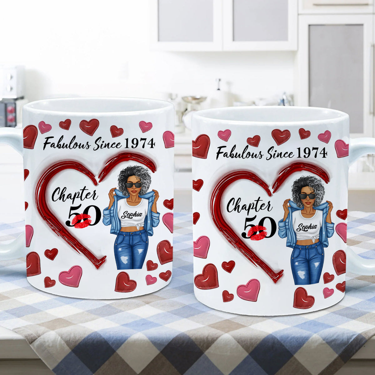 Personalized Mug For 50th birthday, Gift Ideas 50th Birthday Woman - HCT