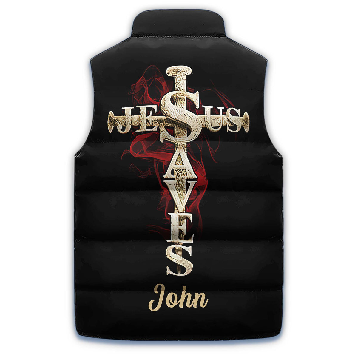 Puffer Vest - Gift Ideas For Men Jesus Lovers , Christ gift