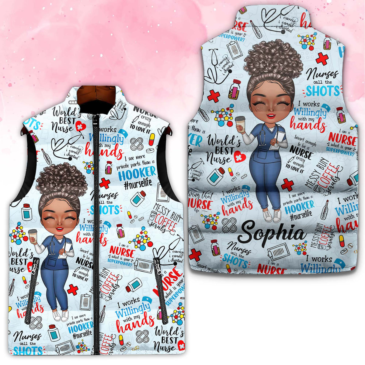 Puffer Vest -Personalized Gift Ideas For Nurse