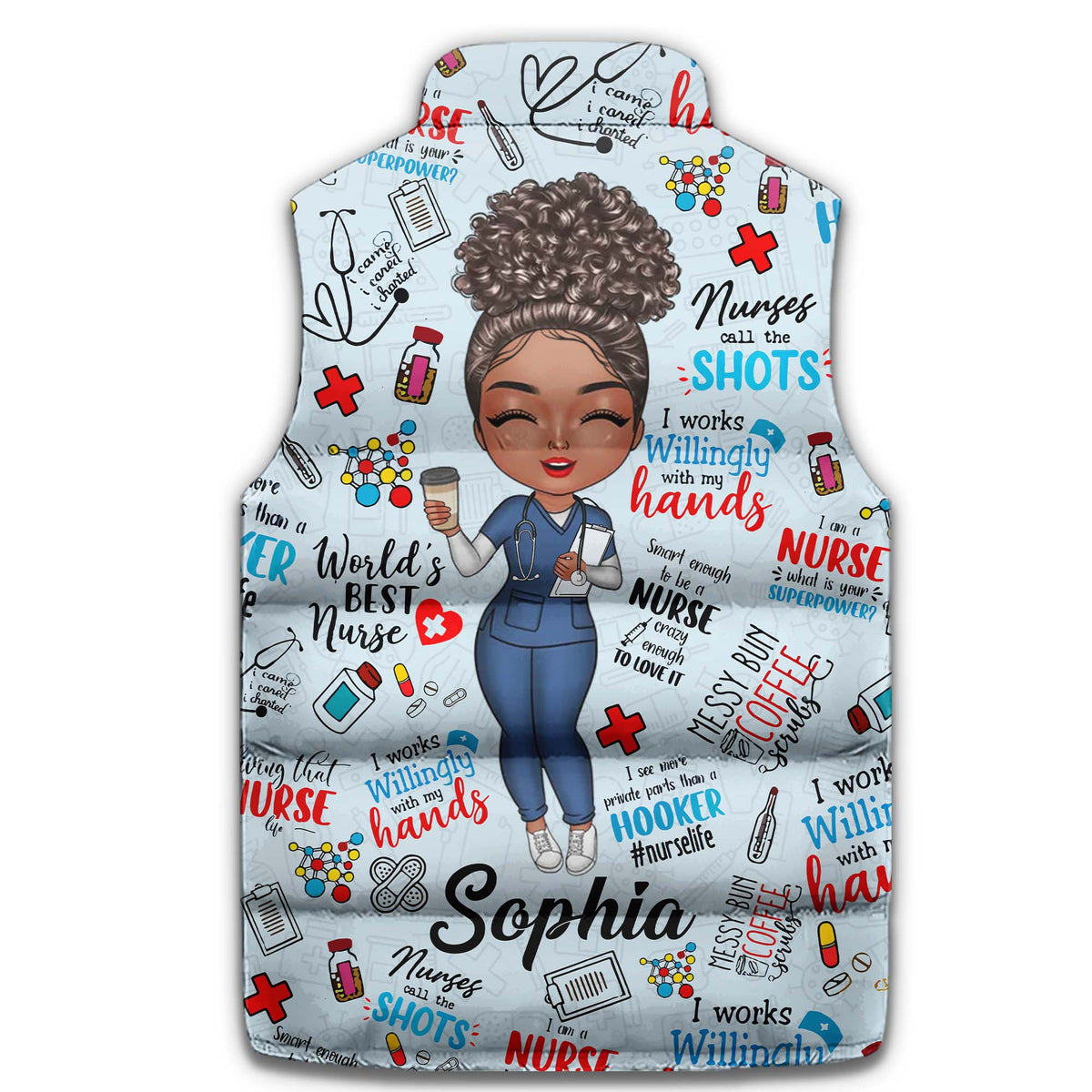 Puffer Vest -Personalized Gift Ideas For Nurse