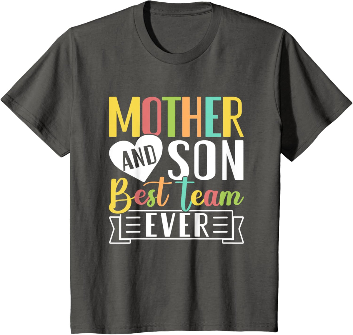 Mothers Day Mama Mom Son Love Mommy Mama Mother&#39;s Black Unisex Classic Fit Crew Neck Short Sleeve Mother Shirt