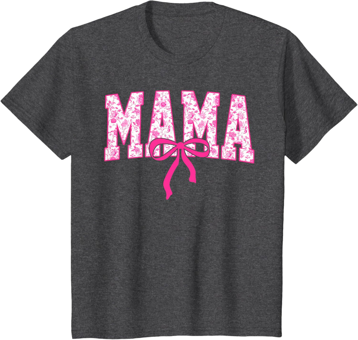 Coquette Pink Chinoiserie Mama Floral Bow Mom Mothers Day