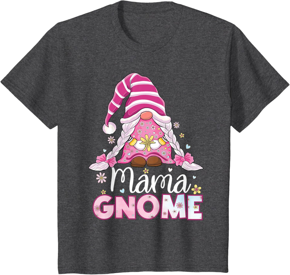 Flower For Mom Gnomies Cute Gnome Mom Happy Mother&#39;s Day